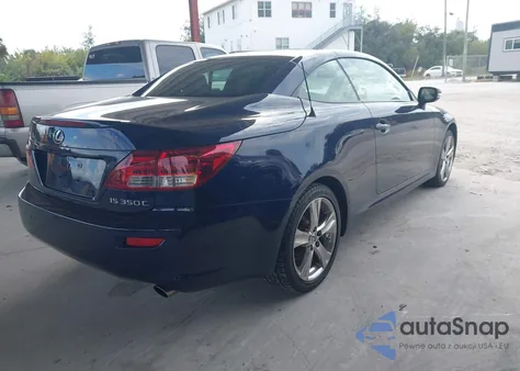 2012 Lexus Is 350C из США, поврежденный, VIN JTHFE2C26C2508159